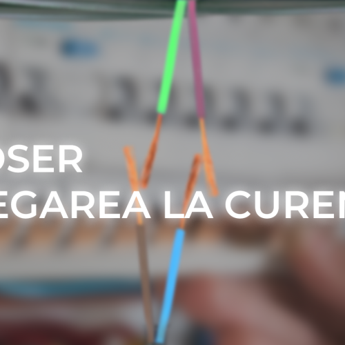 Droser si legarea la curent